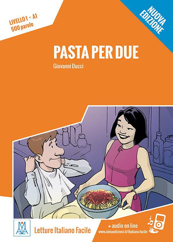 Letture Italiano Facile - Pasta per due (A1) libro + MP3
