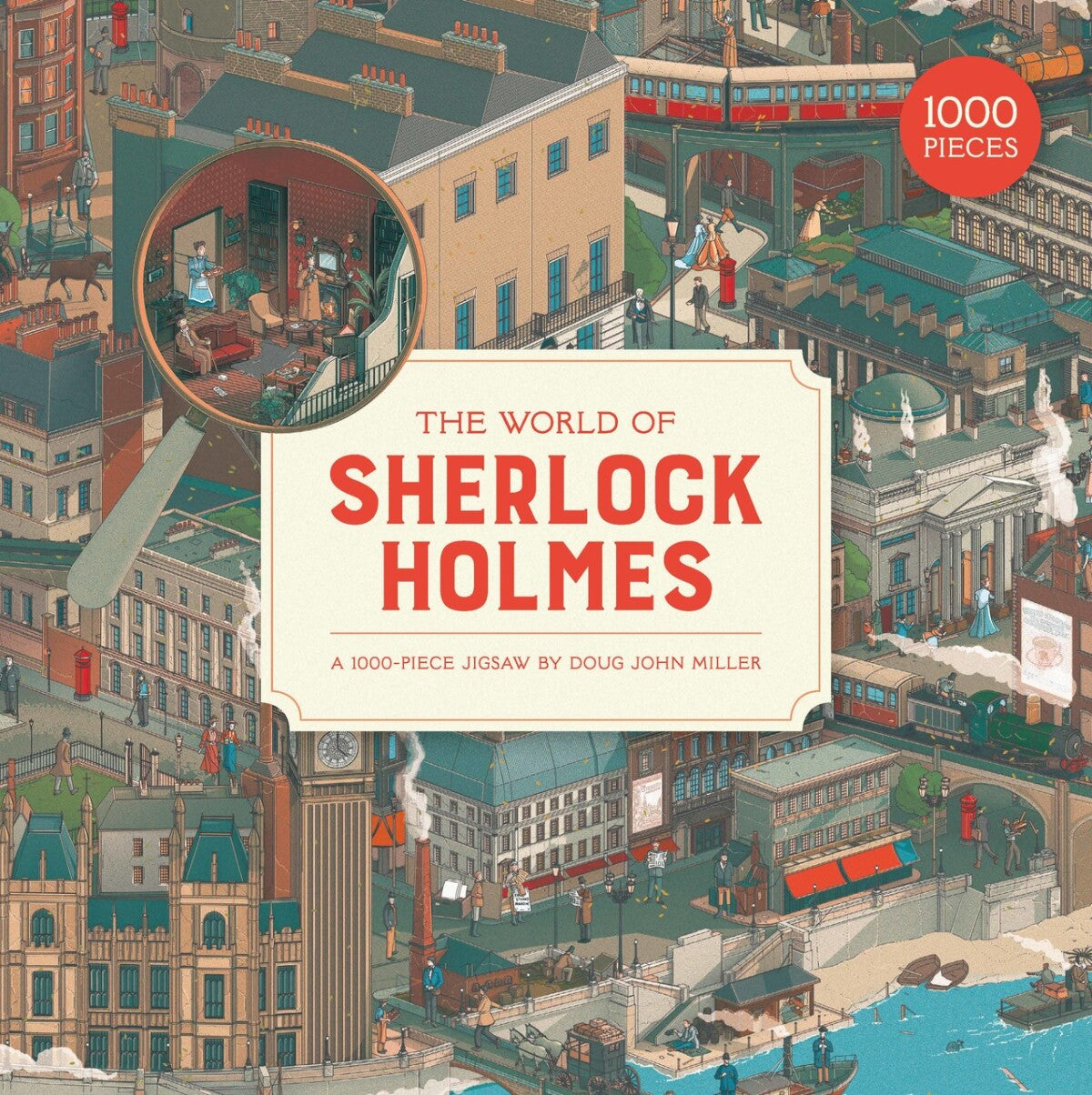 The World of Sherlock Holmes: A 1000 piece jigsaw puzzle