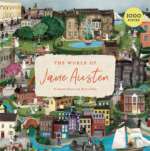 The World of Jane Austen: a Jigsaw Puzzle with 60 Characters and Great Houses to Find