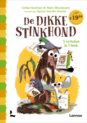 De dikke Stinkhond - 3 verhalen in 1 boek