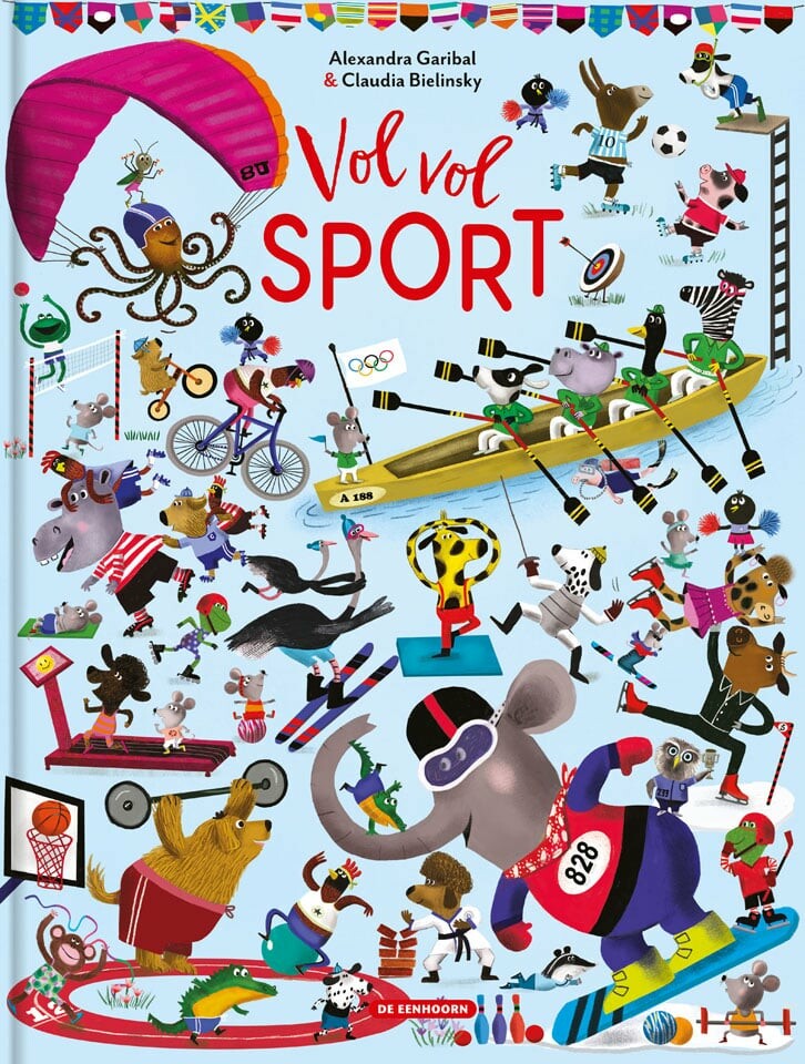 Vol vol sport - een prentenboek vol sport en spel