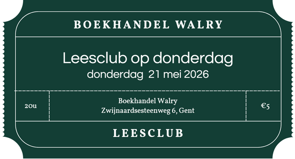 Ticket Leesclub - donderdag 21 mei 2026