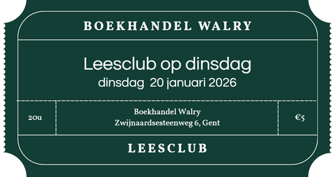 Ticket Leesclub - dinsdag 20 januari 2026