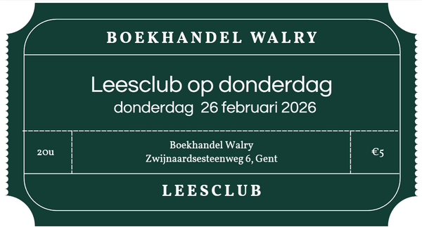 Ticket Leesclub - donderdag 26 februari 2026