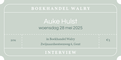 Ticket - 28 mei 2025 - Auke Hulst