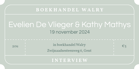 Ticket - 19 november 2024 - Evelien De Vlieger & Kathy Mathys