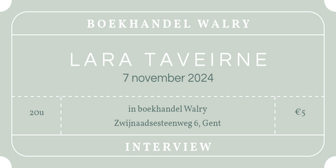 Ticket - 7 november 2024 - Lara Taveirne