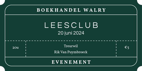 Ticket - 20 juni 2024 - Leesclub