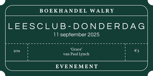 Ticket - donderdag 11 september 2025 - Leesclub