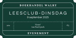 Ticket - dinsdag 9 september 2025 - Leesclub