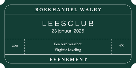 Ticket - 23 januari 2025 - Leesclub