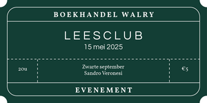 Ticket - 15 mei 2025 - Leesclub
