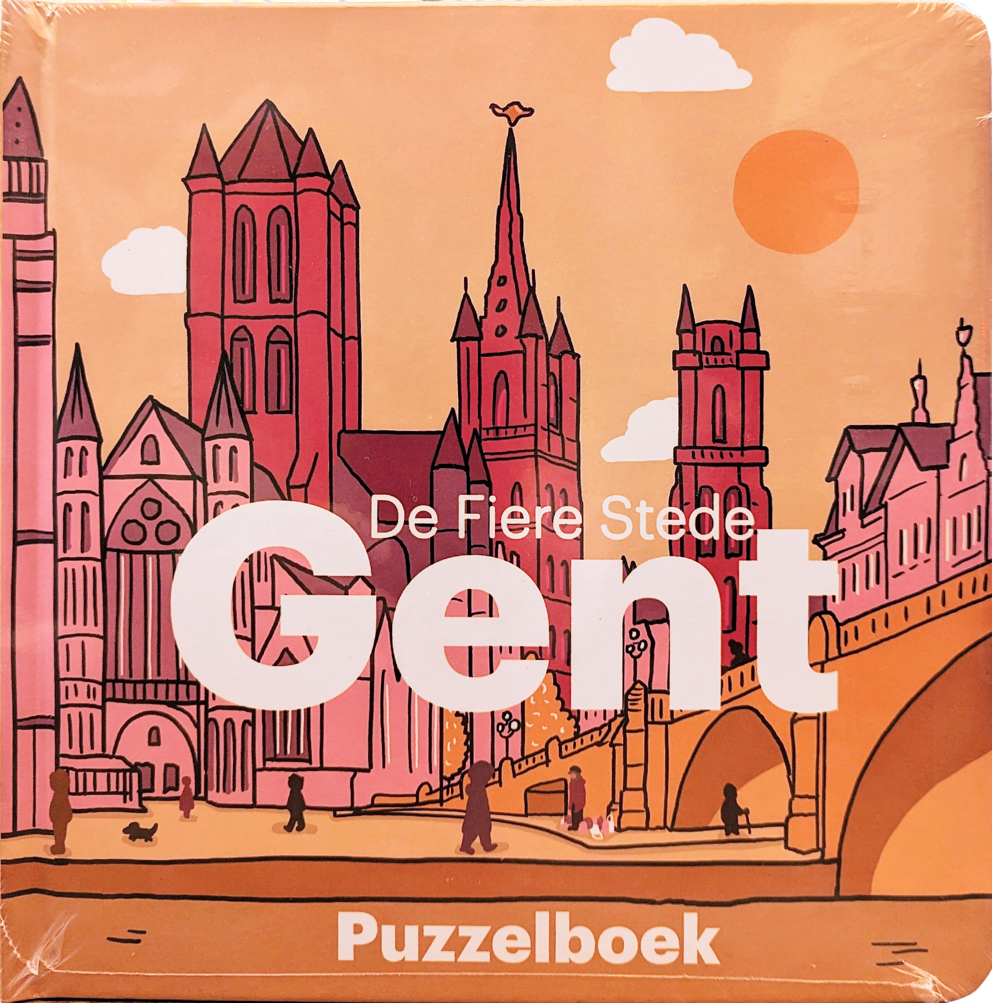 Puzzelboek Gent - De Fiere Stede