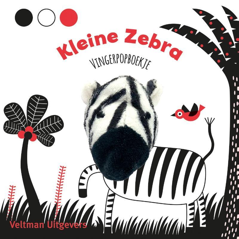 Kleine Zebra - vingerpopboekje