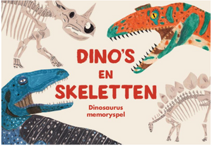 Dino’s en skeletten - Dinosaurus memoryspel
