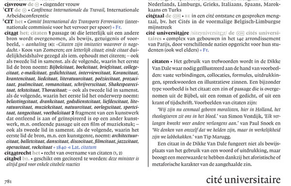 Van Dale Groot woordenboek van de Nederlandse taal