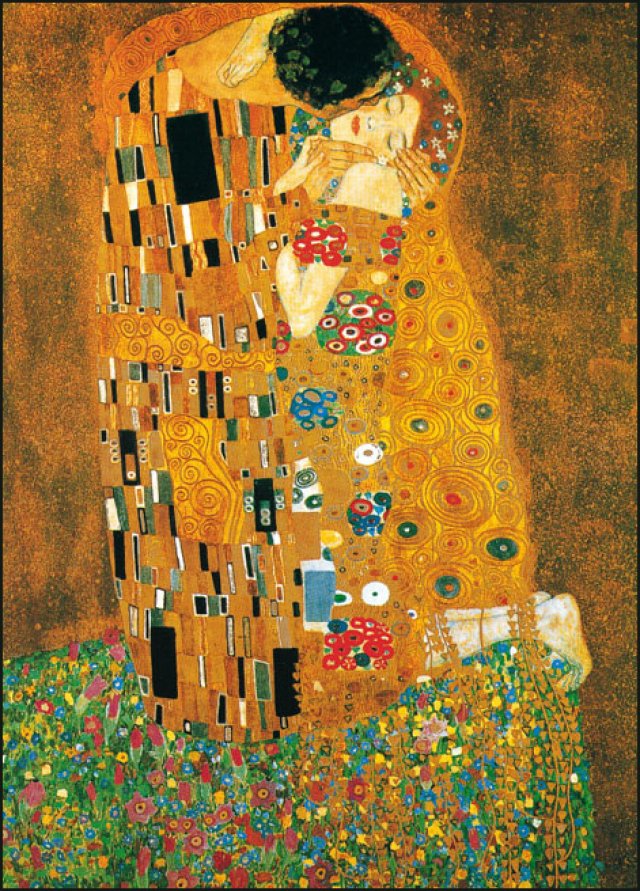 KAARTJE - The Kiss, Gustav Klimt